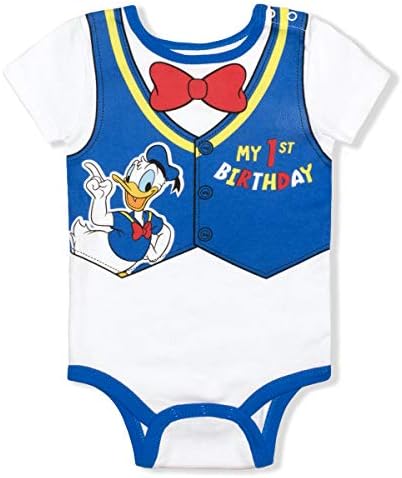 Disney Baby-Boys Mickey Moj prvi rođendan Creeper