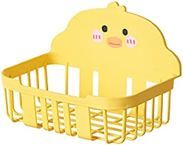 BLMIEDE little Yellow Duck Tissue Box Cute Duck Tissue Box Frees Punching Paper Box Copper SAP Wand Holder