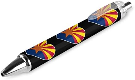 Ljubav Arizona Zastava za zastavu Olovka sa kuglicom za kuglice Plava mastila navlačiva za iščeg olovke za muškarce za muškarce 4 kom