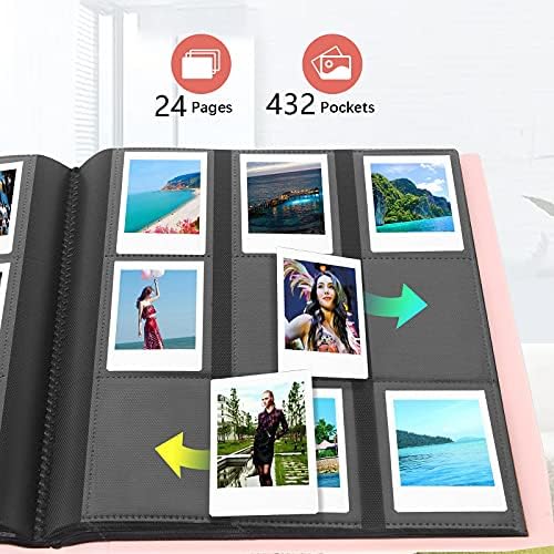 432 džepovi foto Album za Fujifilm Instax Mini 11 90 40 9 Evo 8 7+ LiPlay trenutna Kamera, Polaroid Snap SnapTouch