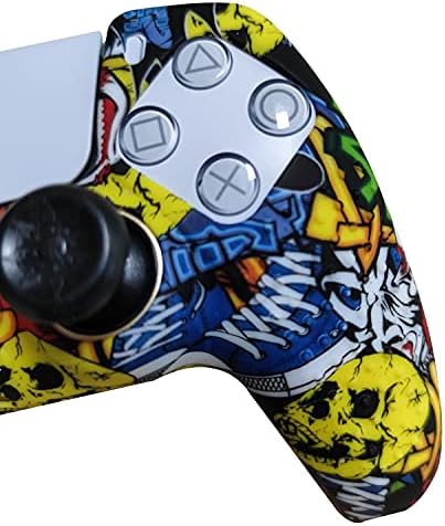 PS5 kontroler sa klinovima silikonski poklopac protiv klizanja za Sony PS5 Playstation 5 DualSense kontroler