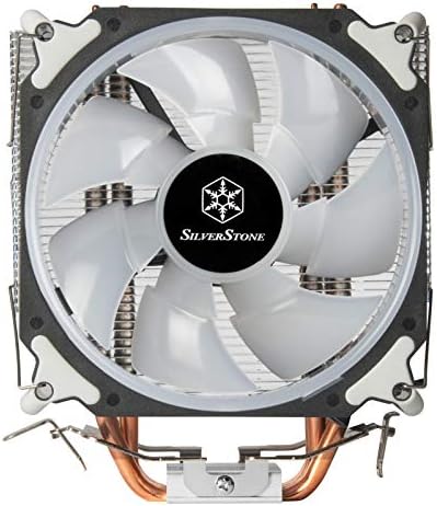 Silverstone SST-AR12-RGB-Argon CPU Cooler 4 toplotna cijev direktnog kontakta, 120mm PWM RGB ventilator