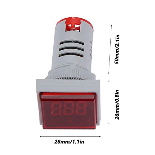 0-100A Digitalni ammeter AC strujni mjerač LED lampica LED lampica svjetla