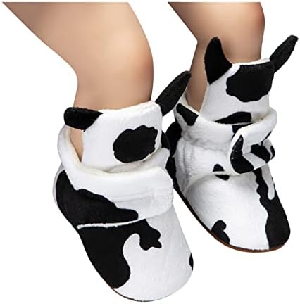 Dječačke Čizme Za Djevojčice Unisex Zimske Tople Čarape Od Flisa Za Malu Djecu Meka Đon Obuća Prve Cipele Za Hodanje