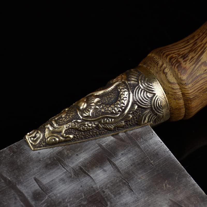 Nož za sečenje, sekač za meso, 8-inčni jedinstveni Retro ručno kovani kuharski nož za domaćinstvo višenamjenski