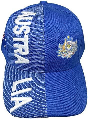 Veleprodaja u Miamiju Armenija Country Royal Plavi bijeli slova Crest zakrpa na bočnom veznom poklopcu šešira