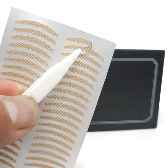 120pcs Popularna čipka u obliku maslinara prozirna naljepnica za kapku Nevidljivi paste samoljepljive dvostruke