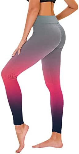 Xiaobu vježbanje Žene Visoki struk Tummy-Control Sports Honed Cardient Ispiši guzicu Tanke yoga hlače