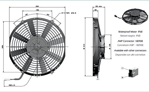 GC Hlađenje 90050189-11 Mid performanse električni ventilator ventilatora