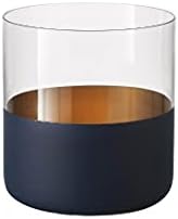 Lamodahome Whisky Glass - tamnoplave Bar naočare vrhunskog kvaliteta za ispijanje Burbona, škotskog