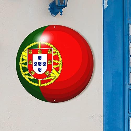 MADCOLITOTE Portugal Metal potpisao portugal Flag Welcome potpis ulaznih vrata Nacionalna