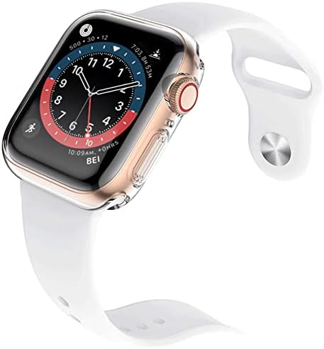 [2-paket] Slučaj od 45 mm za Apple Watch Series 8 Series 7 Zaštitni zaslon, ukupna zaštitna futrola TPU HD