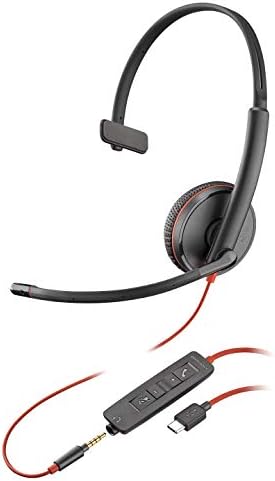 Plantronics Blackwire 3215 USB-C slušalice, on-Ear mono slušalice, Wired