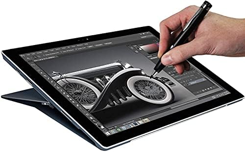 Navitech srebrna fina tačka digitalne aktivne olovke za stilus - kompatibilan sa Apple iPhone 13