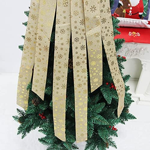 Garland Tassel božićni privjesak stablo gornji ukras Privjesak Veliki luk Diy tkanina Privjesak Gnome Ornament Set od 3