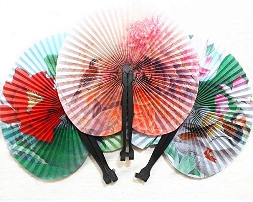 Vruće 3 kom. Navijači sa sklopivim ventilatorima Kineski orijentalni cvjetni navijači za vjenčanje zabava ukras