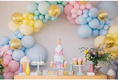 5 inčni mali pastelni baloni Macaron asortirani baloni bombona za duginjski luk rođendan Baby tuš kabine