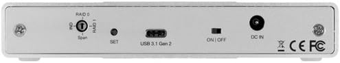 OWC 1.0 TB SSD Mercury Elite Pro Dual Mini prijenosni Raid rješenje, USB C