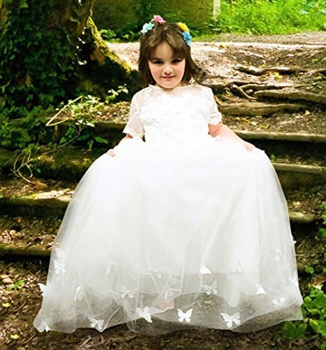 ABAO sestra elegantna čipkasta aplikacija dužina poda cvjetna djevojka haljina za vjenčanje za rođendan na Izboru za bal