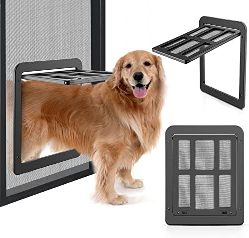 Ownpets vrata za pseće zaslone, unutrašnji poklopac 11x13 inča magnetna vrata za kućne ljubimce sa ekranom