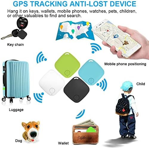 1-pakovanje. Bluetooth Tracker, Keys Finder i stavka Locator za ključeve, torbe, pet . Vodootporan.