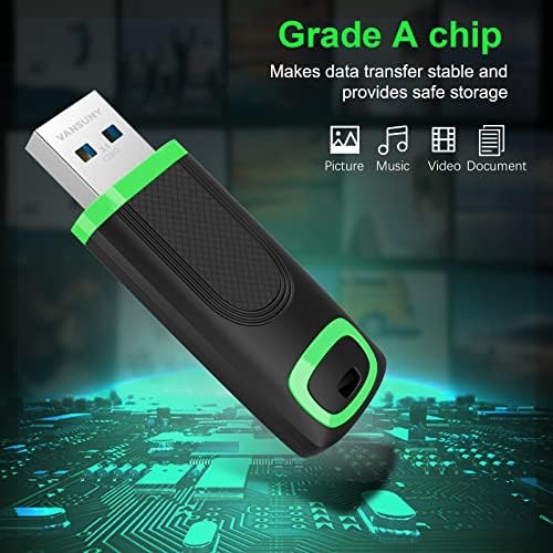 Vansuny 128GB USB 3.1 Flash Drive - 350Mb / s, super brzina čvrstog stanja USB pogona USB3.1 GEN 2 Thumb