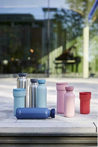 Mepal, srednja izolirana boca sa vodom sa poklopcem, BPA besplatno, Nordic Pink, drži 17 oz, 1 broj