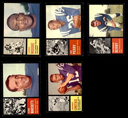 1962 Topps Baltimore Colts Team Set Baltimore Colts Ex / Mt Colts