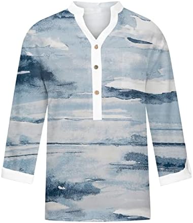 Majica bluza za žensku ljetnu jesen s dugim rukavima V VRAT Brunch bluza S5 S5