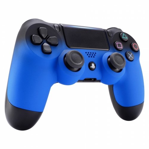 Modfreakz® prednja školjka mekana senka s sjenom plava za PS4 Gen 4,5 V2 kontroler