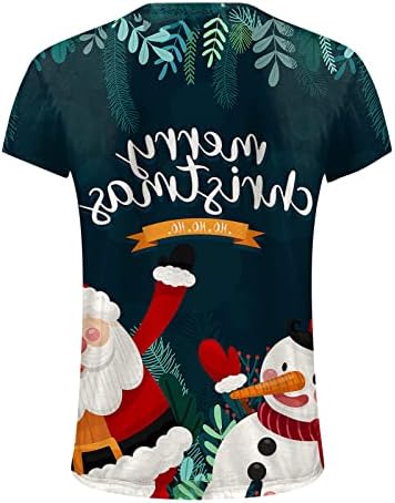 XXBR božićni muški vojnik kratki rukav T-majice mišići Slim Fit party dizajner vrhovi Xmas Grafički