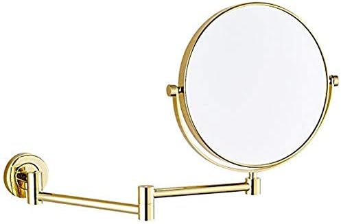 Zaahh 8-inčna zidna ogledala za šminkanje koja povećavaju čvrsto podesivo Kozmetičko ogledalo za brijanje