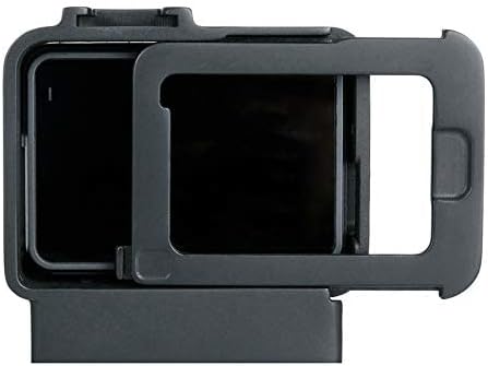 HAFOKO V2 Zaštitna kućišta za kućište Vlogging Okvir nosač sa 3,5 mm Mikrofon Hladni držač za adapter za cipele Kompatibilan je za GoPro Hero 7 6 5, akcijsku opremu za kameru