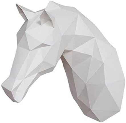 WLL-DP 3D 3D Modeliranje glave za modeliranje papira Origami puzzle DIY zidni ukras papir trofejni geometrijski