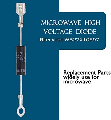 Mikrovalne diode kompatibilne za GE WB27X10597 Whirlpool W10492276, mikrovalna pećnica zamjena visokonaponskih