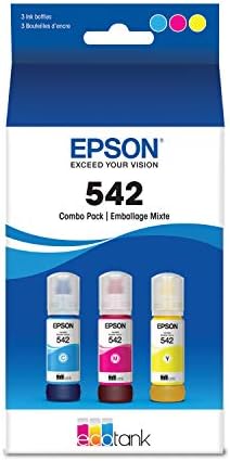 Epson T542 Ecotank ink ultra-visoki kapacitet boce combo paket i T542 Ecotank ink Ultra-visoki boca kapaciteta