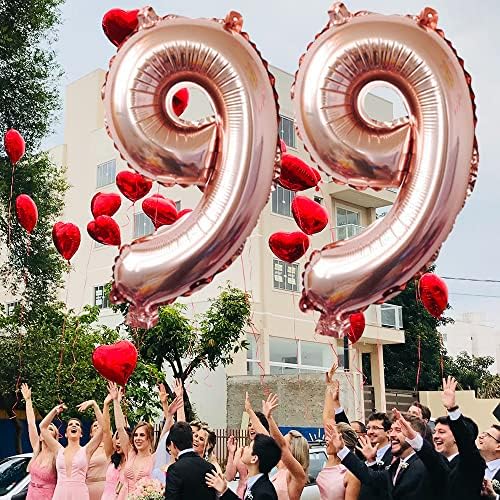 Broj 70 Baloni 32 inčni digitalni balon abeceda 70 rođendan baloni Digita 70 helijum baloni Veliki baloni za