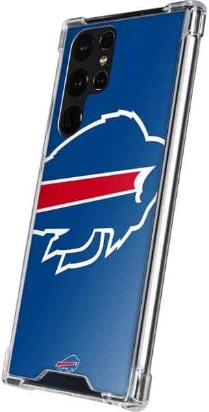 Skinit Clear futrola za telefon kompatibilna sa Samsung Galaxy S22 Ultra zvanično licenciranim NFL Buffalo Bills
