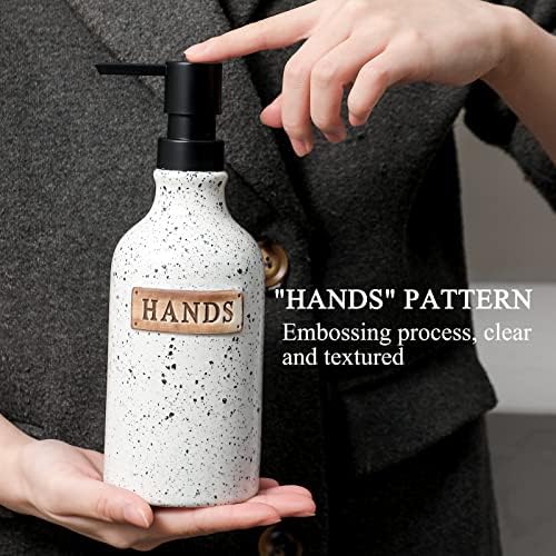 Jiatua ručni sapun za kupaonicu Decro, keramičke boce za pumpe za punjenje u punjivim posudom za punjenje