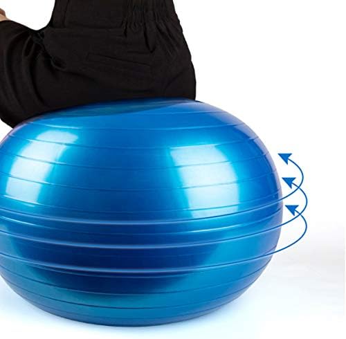 BESPORTBLE 600g Yoga Pilates Lopta za zgušnjavanje PVC Lopta za stabilnost vježbanja neklizajuća Lopta za trening ravnoteže za fitnes jogu teretanu