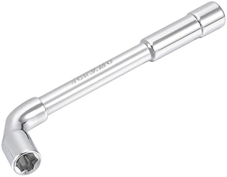 uxcell 6mm metrički l u obliku pjegavog ključa u obliku HEX kromirane, CR-V