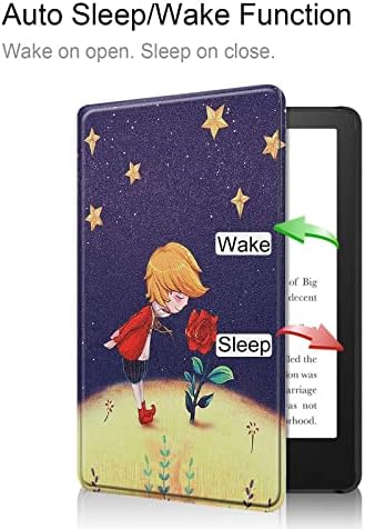 CCOO potpuno novi poklopac za 6,8 Kindle Paperwhite 11. generacije 2021 pametne zaštitne futrole sa remenom za ruke, Auto-Wake/Sleep