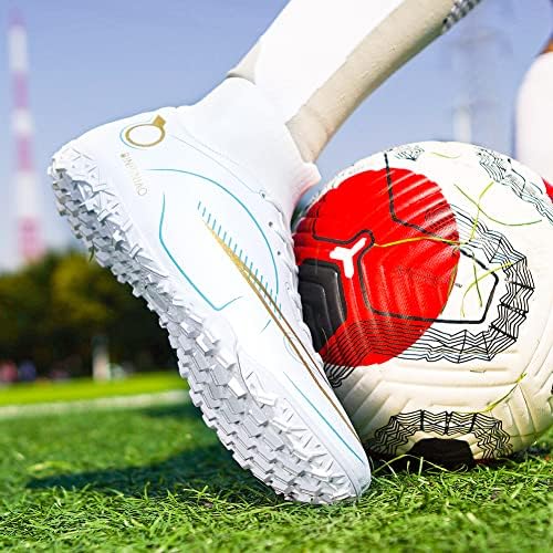 Jiebuniao Muške nogometne čizme Profesionalne nogometne cipele visoke vrhunske nogometne cipele