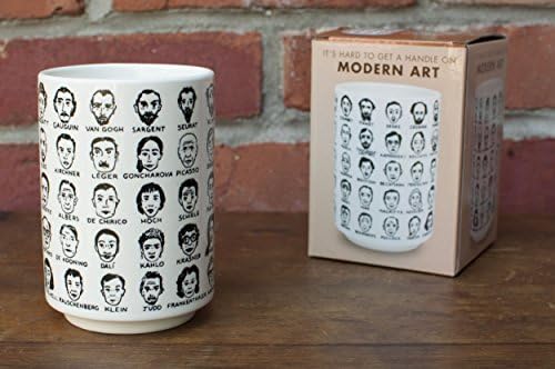Teško je dobiti ručku na modernoj umjetnosti - porculanski čaj za čaj sa 65 umjetnika