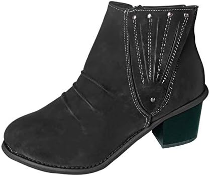 Čizme za žene za žene Ležerne prilike modne rimske kožne cipele čizme kratke ženske ženske čizme kratke čizme