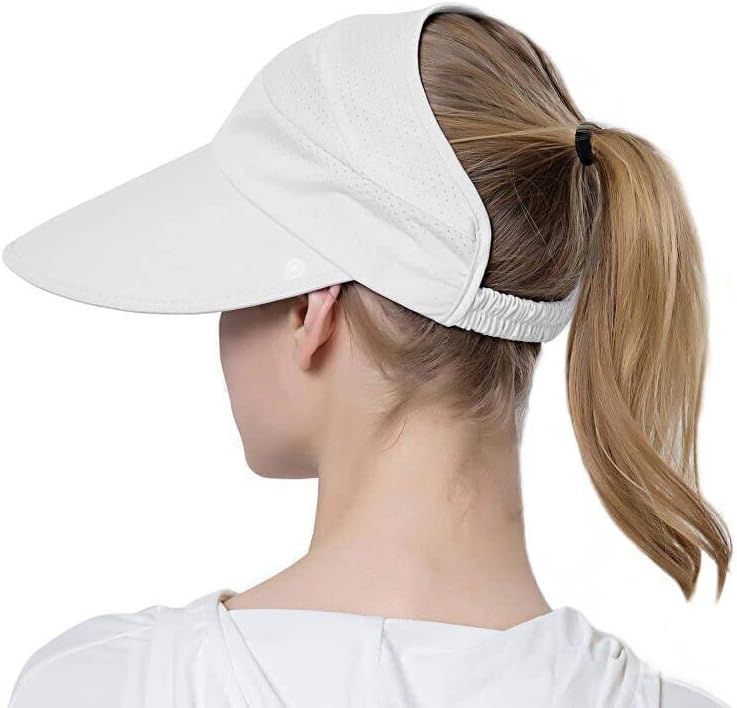 Ljetni bejzbol kape za žene konjski rep sa odvojivim poklopcem UV zaštite Hlad za hlađenje leda 2 u 1 šešir za sunčanje za žene