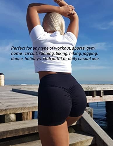 CROSS1946 Scrich guza podizanje joga vruće kratke za žene visoki struk vježbe plijen sportske kratke hlače