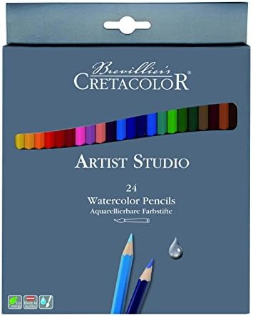 Cretacolor Artist Studio Set olovke za bojanje, 12 boja