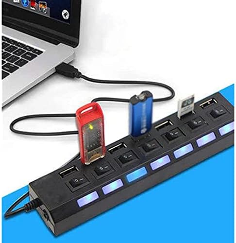 KYDco 7 Port USB 2.0 Hub,multi Port USB Splitteruter,multifunkcionalni sedam-Port Hub jedan-na-sedam