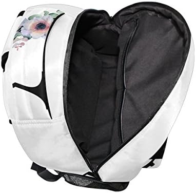 Tropicallife slovo a sa cvjetnim ruksacima Bookbag ruksak ramena Pješačke putovanja Daypack Ležerne torbe
